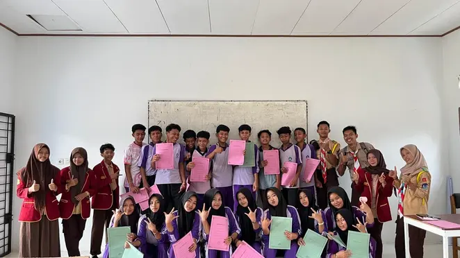 Foto berita: Kegiatan Sosialisasi SPMB Tahun Ajaran 2026/2027 di SMP Negeri 45 Muaro Jambi